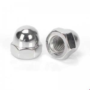 China factory outlet Stainless steel 304 316 DIN1587 Cap nut