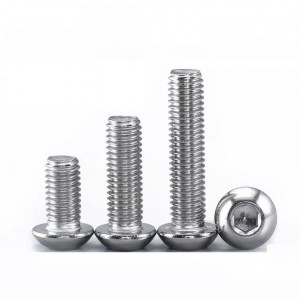 TS ISO7380 Hex Socket Button Head Security Screws - Anti - Tamper