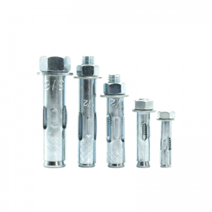 Anclaje de acero al carbono con tuerca hexagonal – American Standard