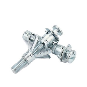 Hollow Wall Expansion Anchor metal Expansion Screw Bolt for drywall, hollow block, tile, cavity anchor plasterboard fixing