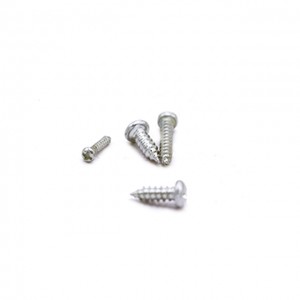 Cross recess flat head pointed tail funiture self-tapping screws 316 stainless steel self-tapping nails customized