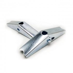 Spring Plasterboard Fixing Hollow Cavity Wall Hanging Zinc Plated Butterfly Toggle Anchor