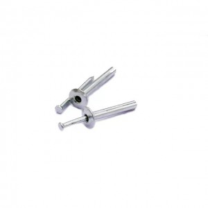 Ceiling Anchor Carbon Steel Zinc Plated Safety Nail Anchor Metal Wedge Anchor