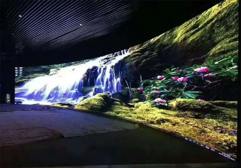 ʻO Immersive LED hoʻolimalima hale hōʻikeʻike mea hana ma Shenzhen