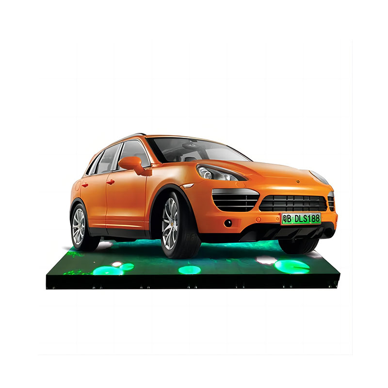 Displej na výstave automobilov: Inovatívna LED podlahová obrazovka