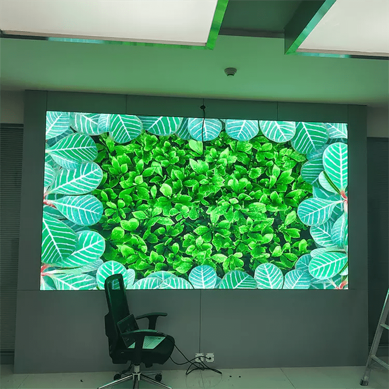 P1.53  Full color HD indoor cob small pixel pitch high brightness led video wall display