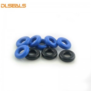 DLSEALS Anel de borracha elástica hidráulica de alta pressão, anel de silicone