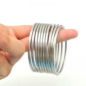 О-пръстени от неръждаема стомана Устойчиви на корозия О-пръстени на вала Метален О-пръстен