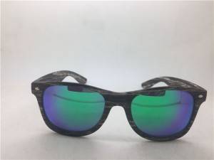 High quality Wood Grain Sunglasses