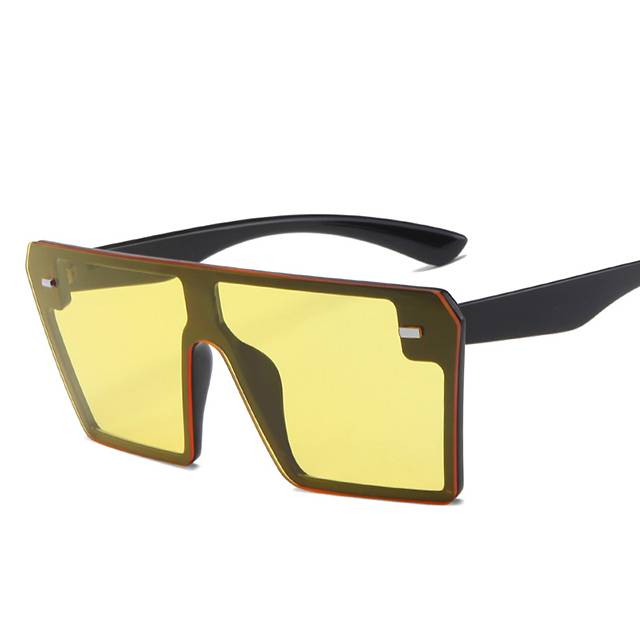 Renewable Design for Star Sunglasses - DLL2185 Oversized Square Frame Fashion Sunglasses – D&L
