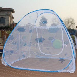 Stainless Steel Wire Folded Pop Up Mosquito Net