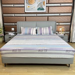 Striped Washed Brushed Print Four Seasons Fit Sheet