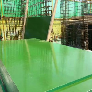 Green PP FILM FACED PLYWOOD