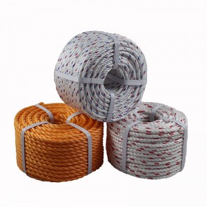 3/4 strands twisted PE/Polyethylene  packing rope for sale