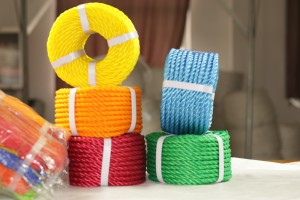 Wholesale High Strength Durable PP 3 Strands Twisted Packing Rope