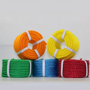 Manufacturers Provide 3/4/8 Strand PE Packaging Rope Braided pe Rope