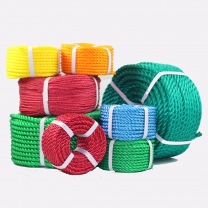 customizable 3 8 12 strand 4mm to 60 mm Polypropylene mooring PE PP rope