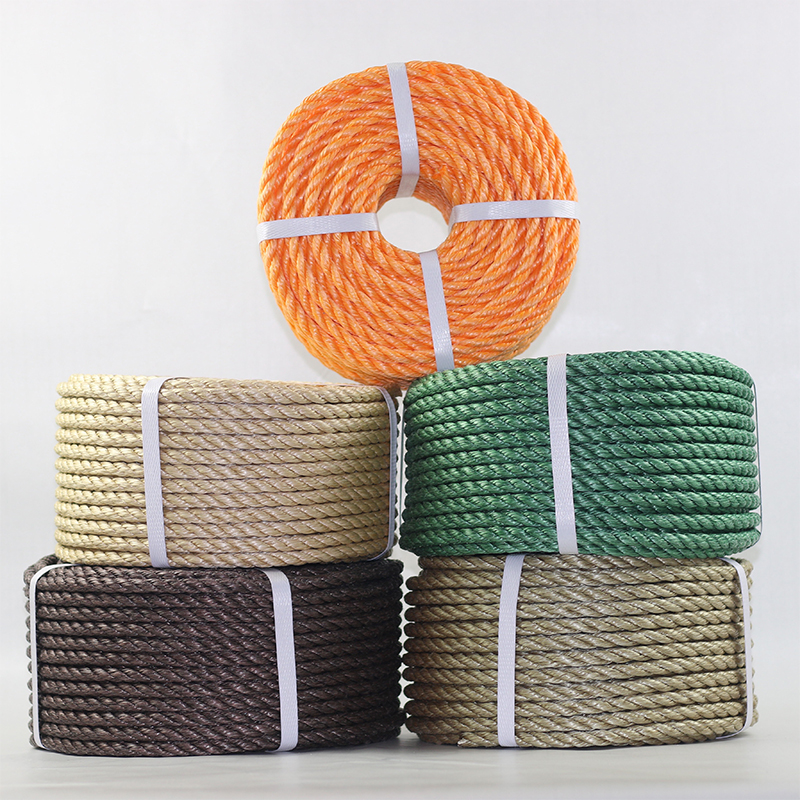 Best Famous Pp Rope 12mm Manufacturers Suppliers - China factory price polypropylene PP twisted packing rope  – Dongyuan