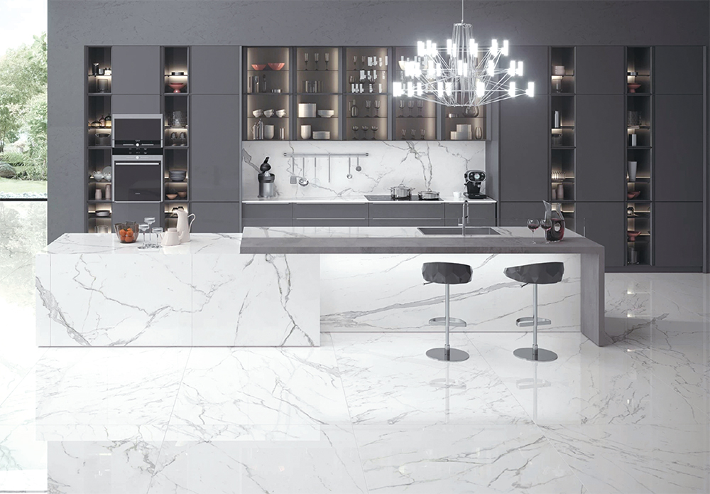 Bright bricks account for nearly 90%. Is marble texture still the mainstream?