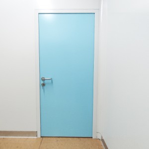 Hospital door with or without glass window for Healthcare room Hygienic Doors