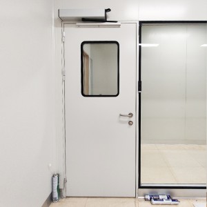 Buy Clean Room Door With Access Control Electronic Lock Suppliers –  Cleanroom iron door for Food factory or cosmetics/food industries – Ezong