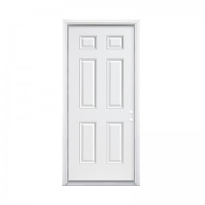 Fiberglass for Interior Exterior Waterproof with Frame and Jamb 6 Panel Shed Door