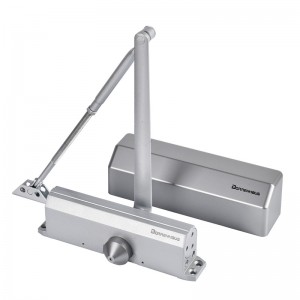 Factory best selling D2024 European Style Ce Listed Size Adjustable Aluminum Hydraulic Automatic 180 Degree Commercial Door Closer