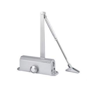 Excellent quality D4016 UL Listed Medium Heavy Duty Adjust Hydraulic Automatic Aluminum Commercial Door Closer Hinge for 20-150kg Door