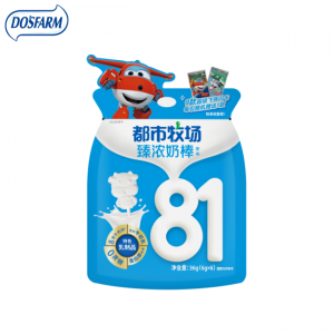 Do’s Farm x Super Wings Co-branded Milk Stick Milk & Strawberry Flavor 36g For Wholesaler