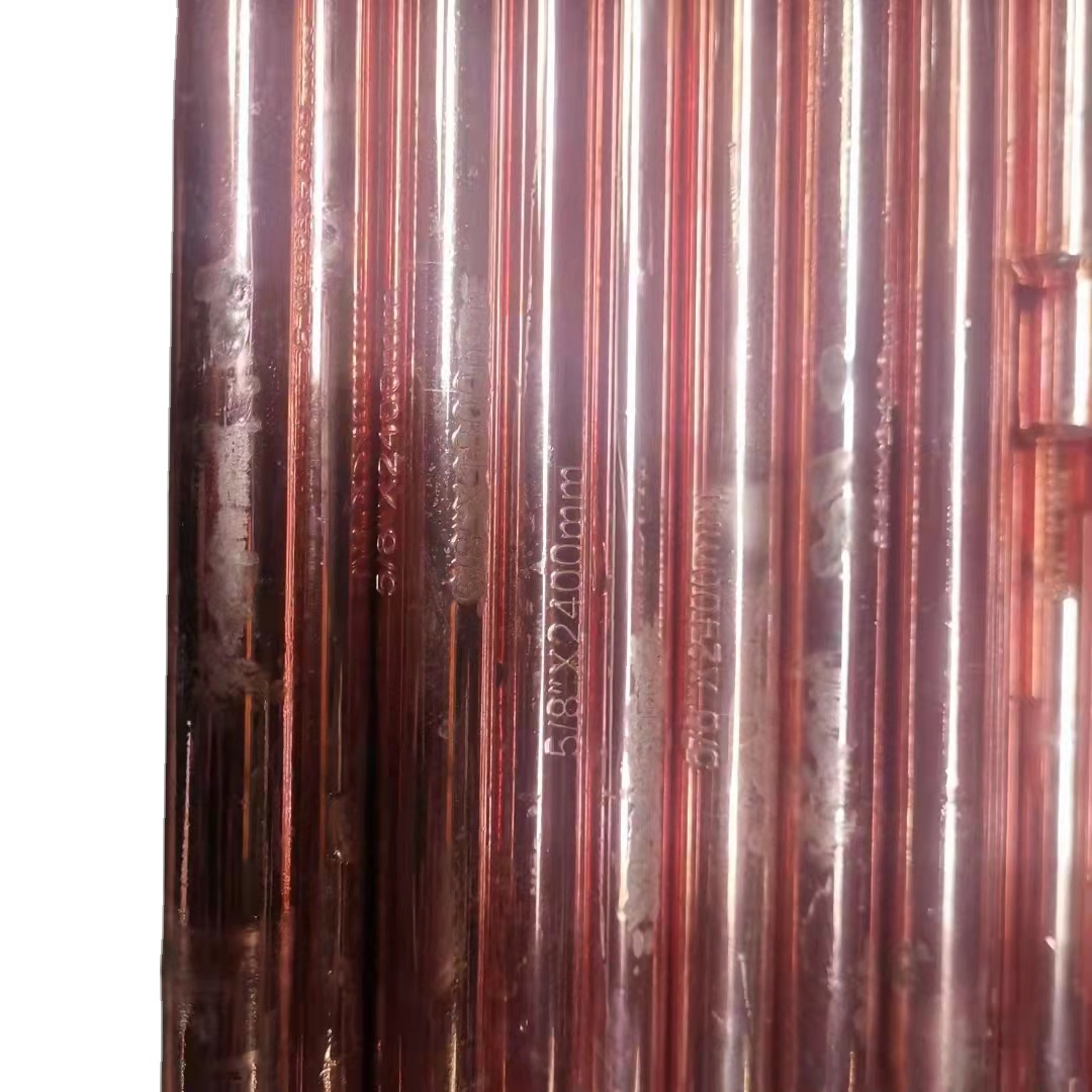 Discount wholesale Groove Clamp Manufacturers - Copper rod bonded Earth lightning protection copper clad steel   factory custom size galvanized – Doushi