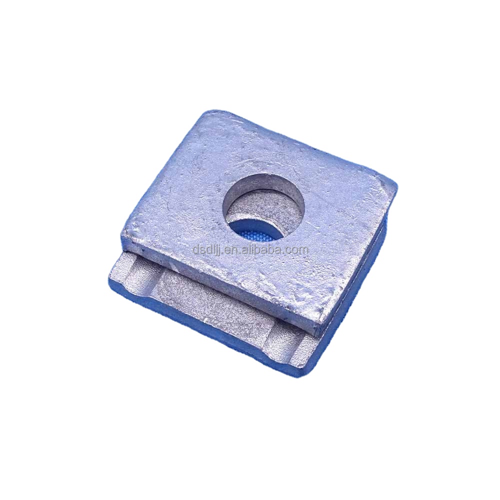 Cheapest Price Cable Clamp - Hot Dip Galvanized Zinc Plated Square Flat Washer Fastener – Doushi