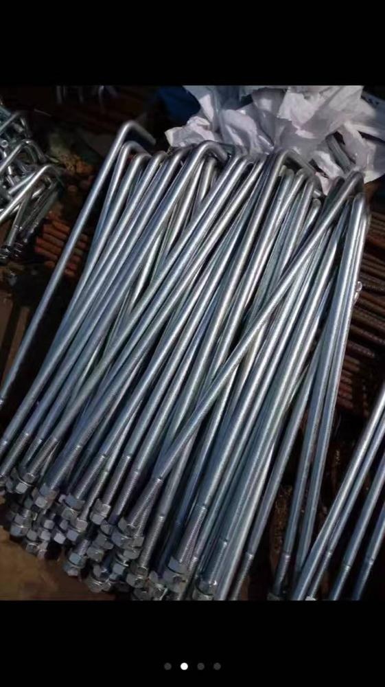 Hot Dip Galvanized  Thimble Eye Anchor Rod of overhead line accessories  high quality