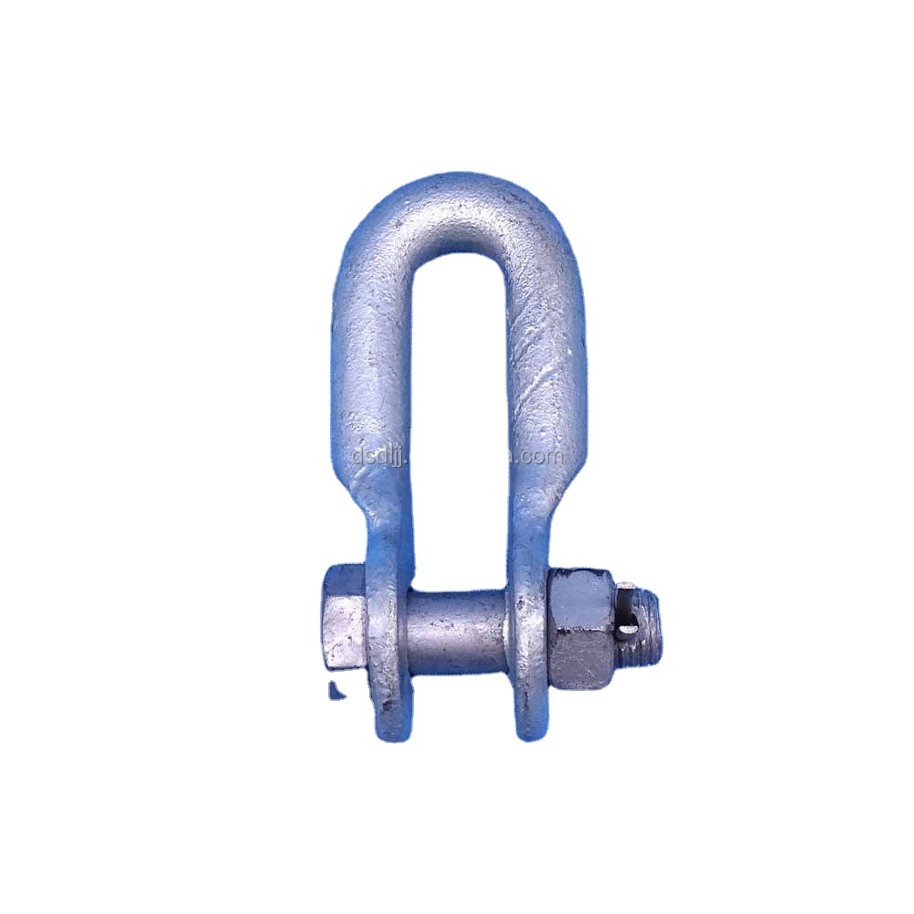 China Factory for Bolt High Strength - Hot dip Galvanized U type shackle Overhead Power Line Accessories – Doushi