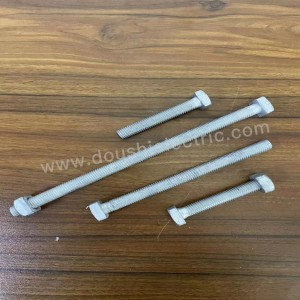 HDG Carbon Steel square head machine bolt and Nut 4.8/8.8 grade