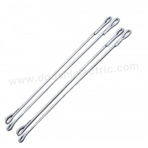 Hot Dip Galvanized  Bow type Stay Rod with Stay Bow Stay set Anchor Rod