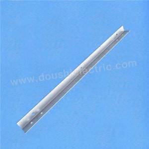 Hot dip Galvanized Electric pole Angle Steel Cross arm with Support Cross arm with center mounting plate