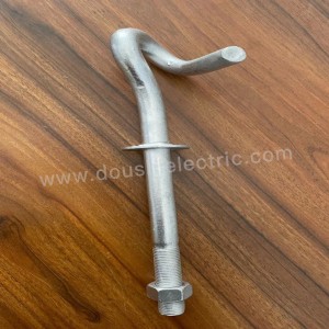 Hot Dip Galvanized eye bolt and nut high quality electric power line accessories China Manufacturer