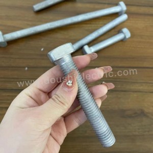 Fasteners manufacturing Hot Dip Galvanized Carbon steel Square bolt with Square nut good quality lower price Machine bolt