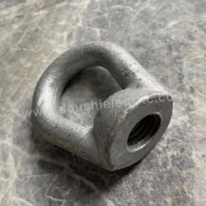 Professional Lifting Eye Nut Hot Dip Galvanized Carbon Steel Lifting Eye Nut