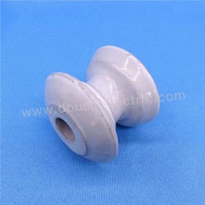 China Manufacturer Telegraph Porcelain Insulators Electric Fence Ceramic Porcelain Insulator