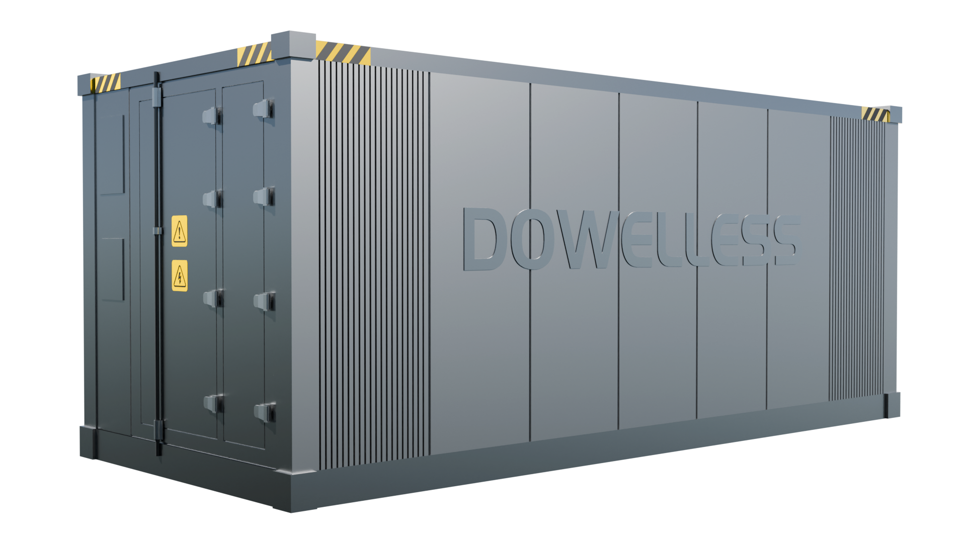 iHouse 20ft Seri 4MWh Komèsyal likid-refwadisman batri Container