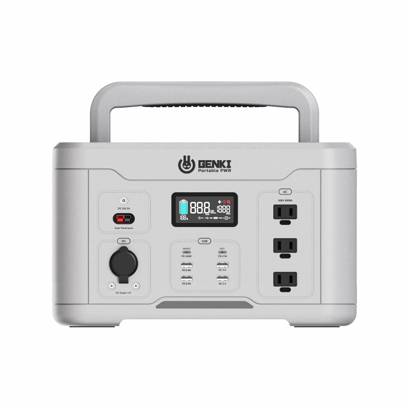 One of Hottest for Best Residential Backup Generators - GENKI Camper 1000 portable power station – Dowell