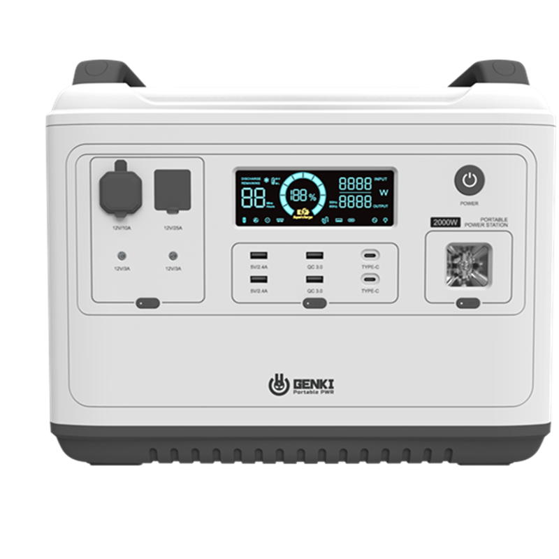 Best Price on Portable Power Station Kit - GENKI Camper 2000 portable power station – Dowell