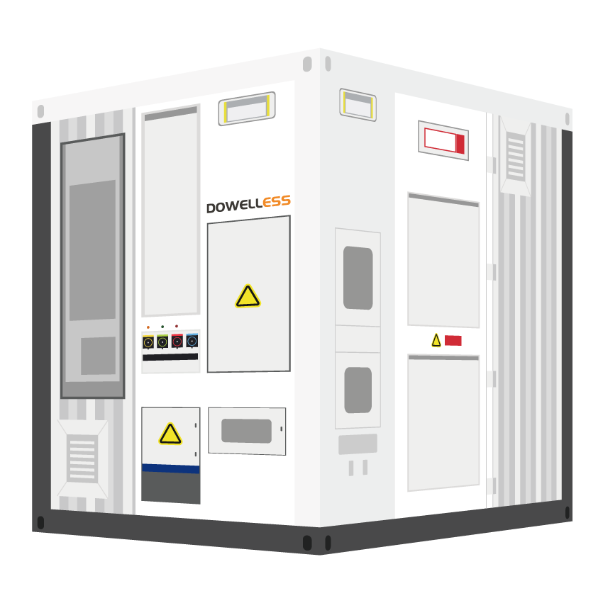 iCube-250kW / 560kWh Sistema di almacenamentu d'energia di u tipu di containeru