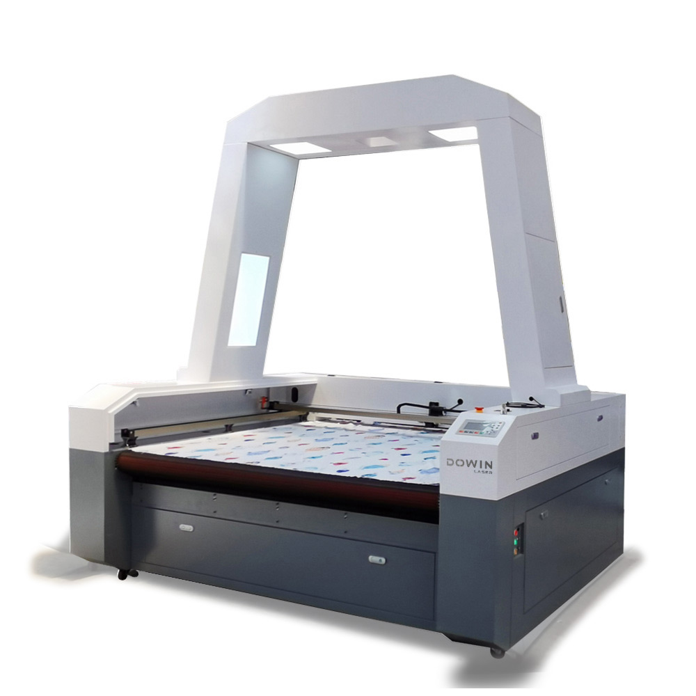 Auto Feeding textile Laser cutter With Camera