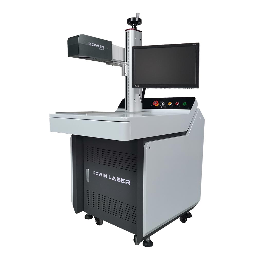 Manufacturing Companies for Fly Marking - 3D fiber laser marking machine for curved surface engraving deep carving – Dowin