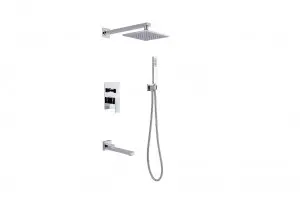 What are the main materials of showerheads?