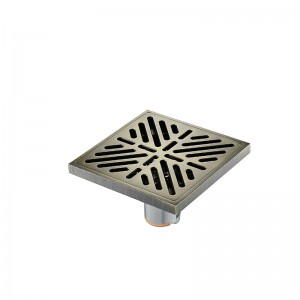 Polished Brass Shower Drain Flexible Shower Trap Drains In Bathroom Floor Bathroom Brass Accessories patent product
