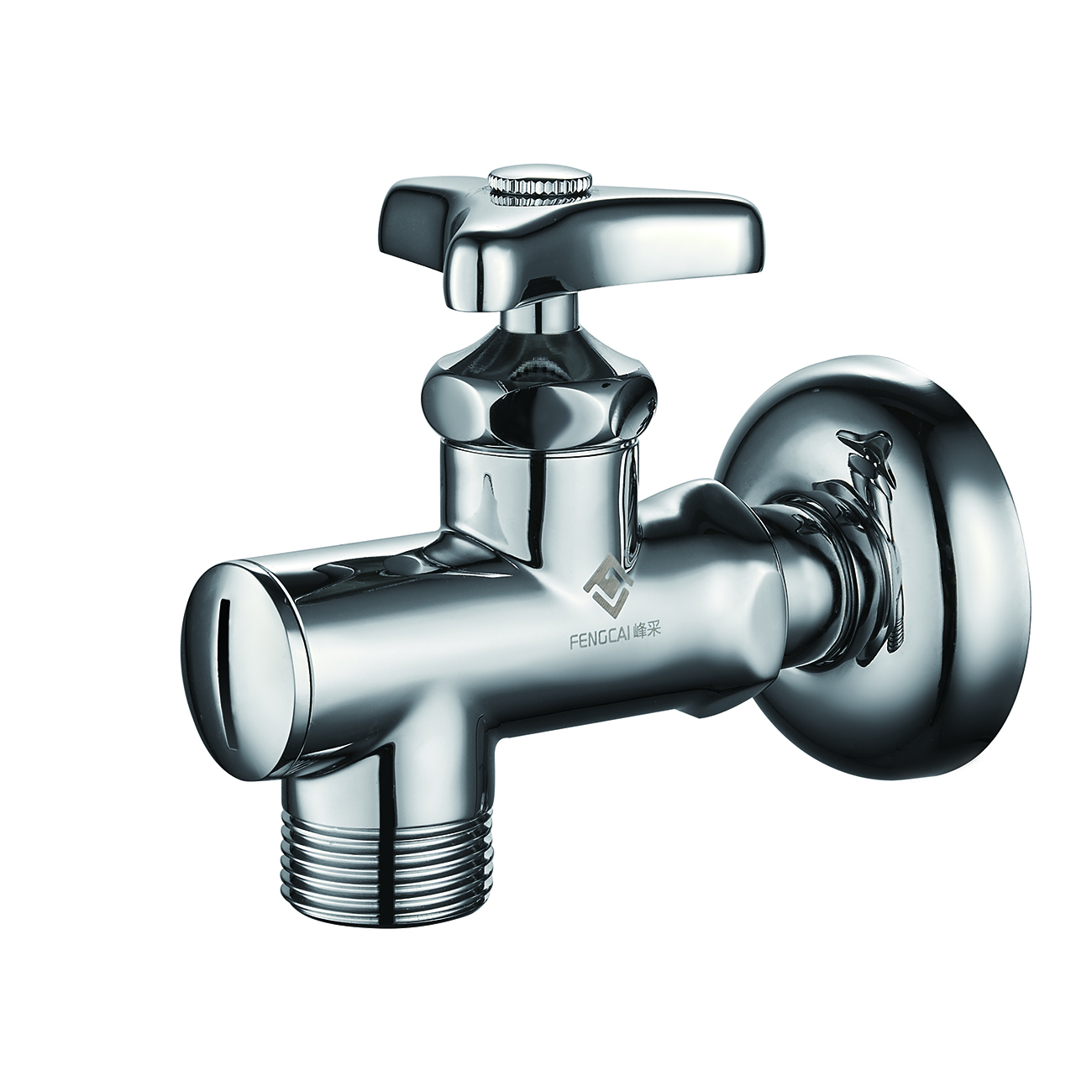 OEM Wholesale Outdoor Water Shut Off Valve Supplier –  Brass Angle valve for intelligent toilet angle cock for intelligent closestool chromed angle valve brass handle brass angle valve ̵...