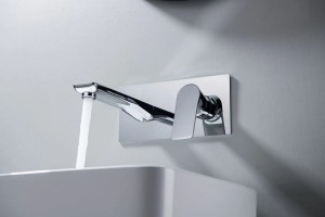 DF-TP9602 Hot Cold Water Basin Mixer Tap Wholesale High Quality Bathroom Wall Mounted Basin Faucet with Mixer Valve
